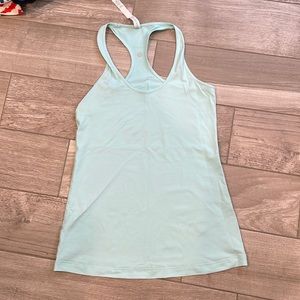 Lululemon Racerback tank top Teal Size 8